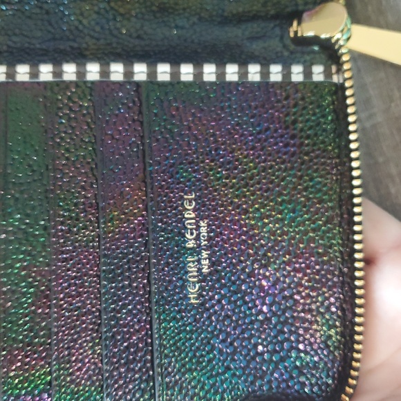 Henri Bendel Petrol Continental Wallet - Picture 7 of 7